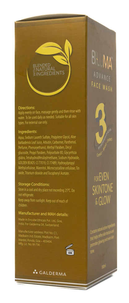 Biluma Advance Face Wash 180 Ml