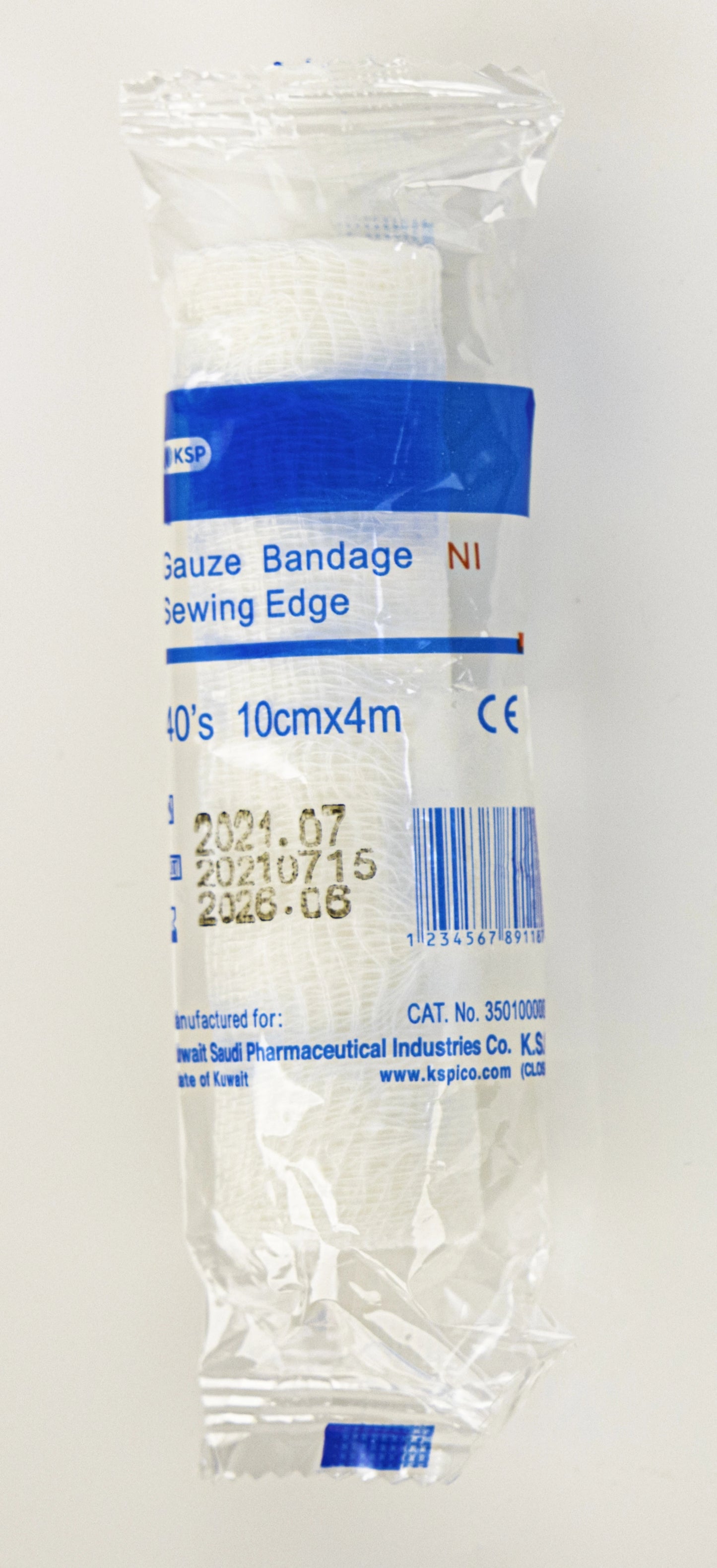 Ksp Gauze Bandage 10 Cm X 4 M