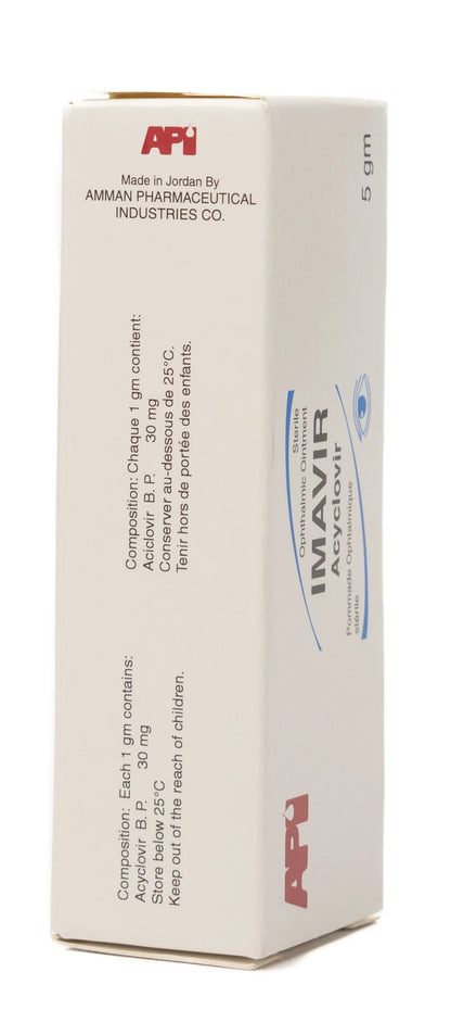 Imavir Opthalmic Eye Ointment 5Gm