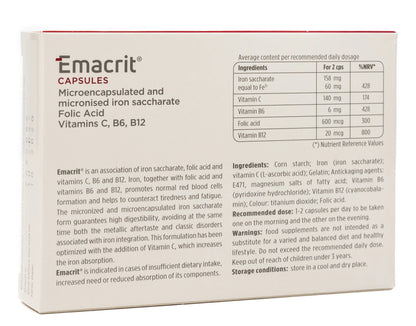 Emacrit 30 Capsule