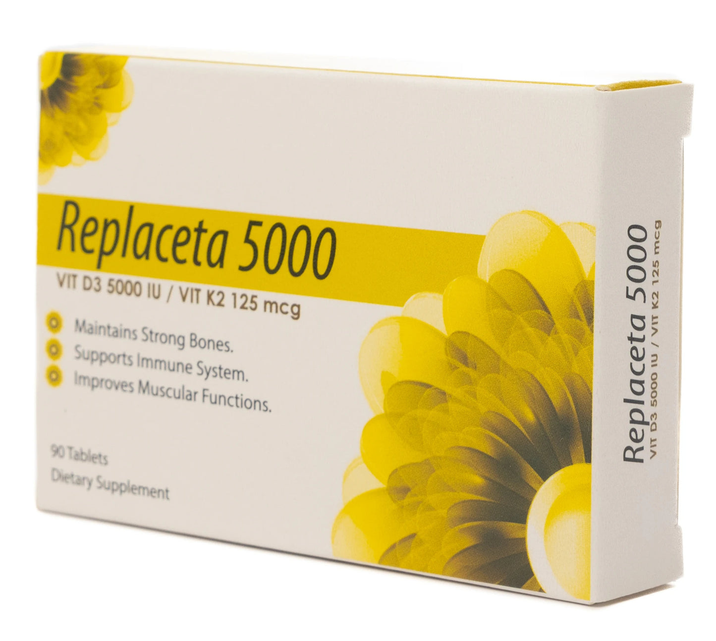 Replaceta 5000 [Vitamin-D3/Vitamin-K2] 90 Tablets