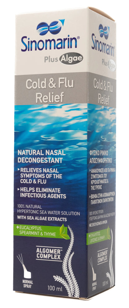 Sinomarin Plus Cold & Flu Relief 100Ml