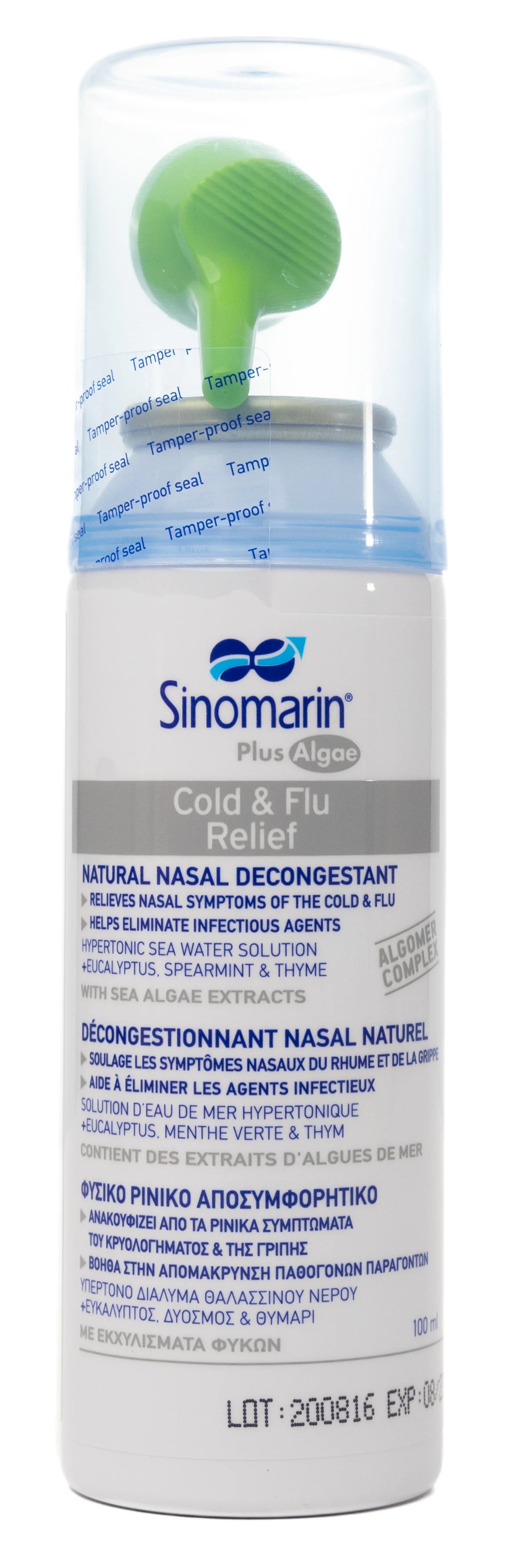 Sinomarin Plus Cold & Flu Relief 100Ml