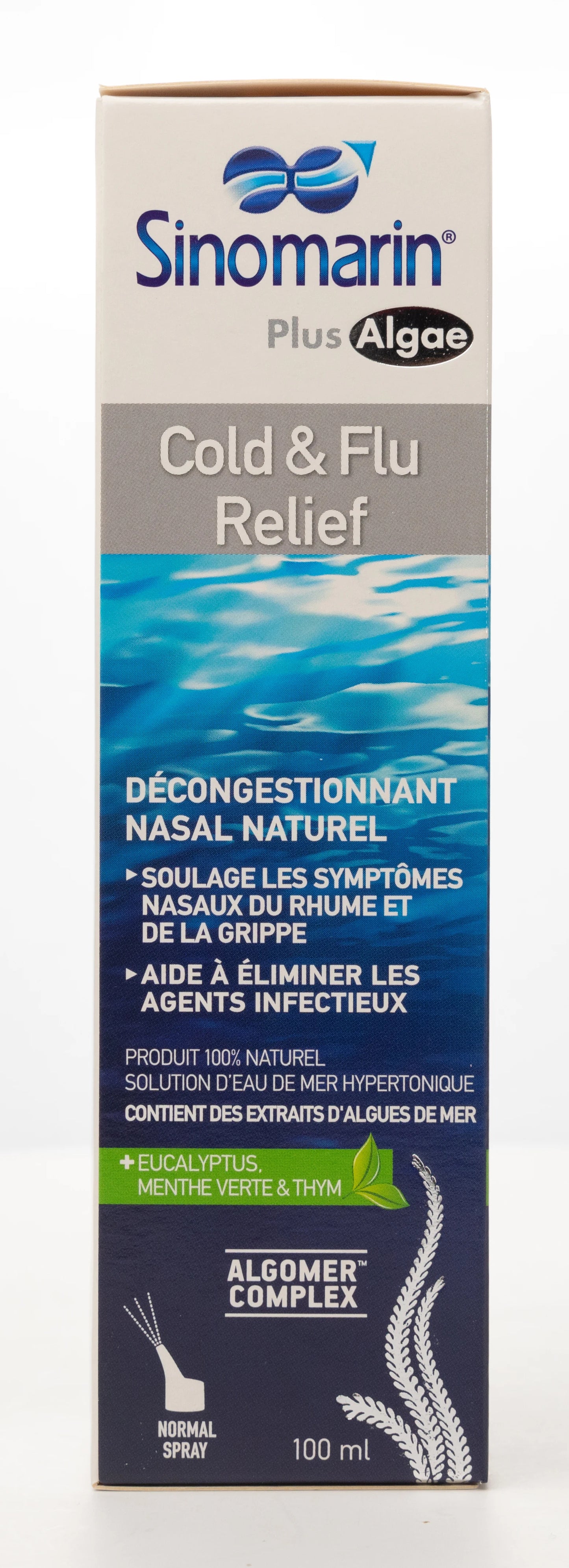 Sinomarin Plus Cold & Flu Relief 100Ml
