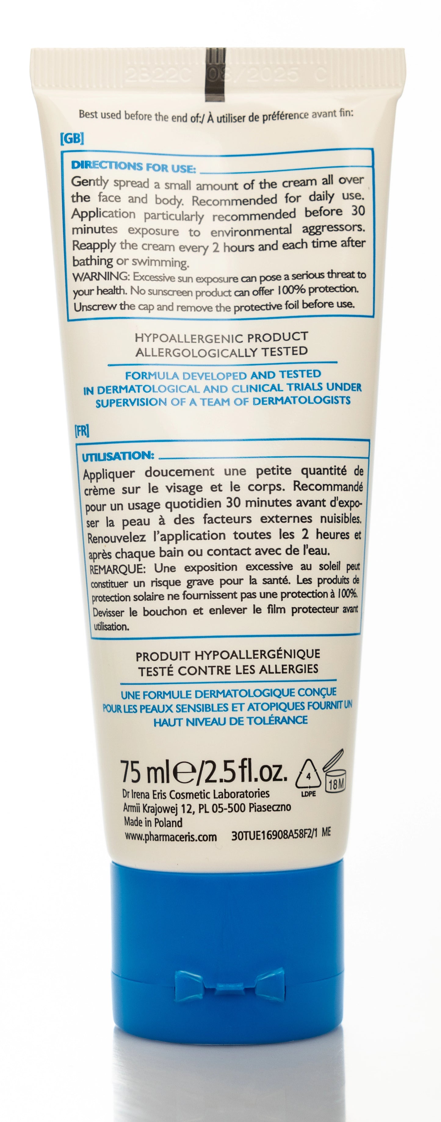 Pharmaceris E Emotopic Dermo-Protective Mineral SPF 50+ Cream 75 Ml