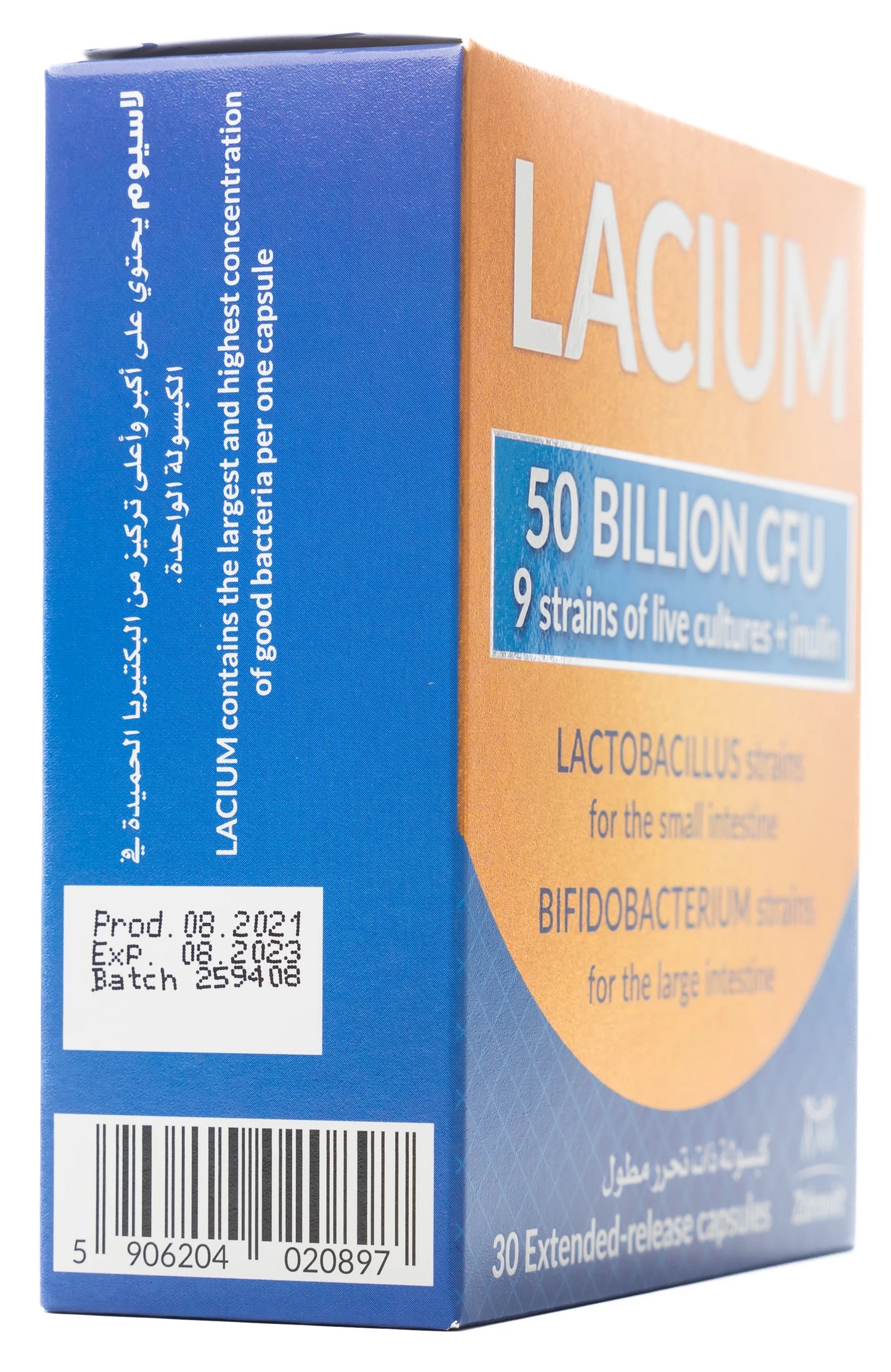 Zdrovit Lacium 50 Billion 30 Capsules
