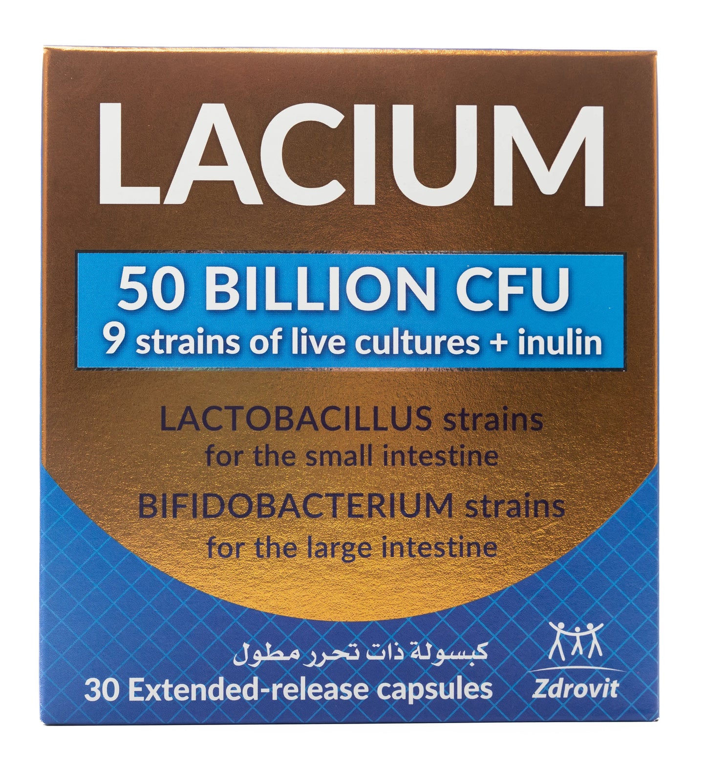 Zdrovit Lacium 50 Billion 30 Capsules
