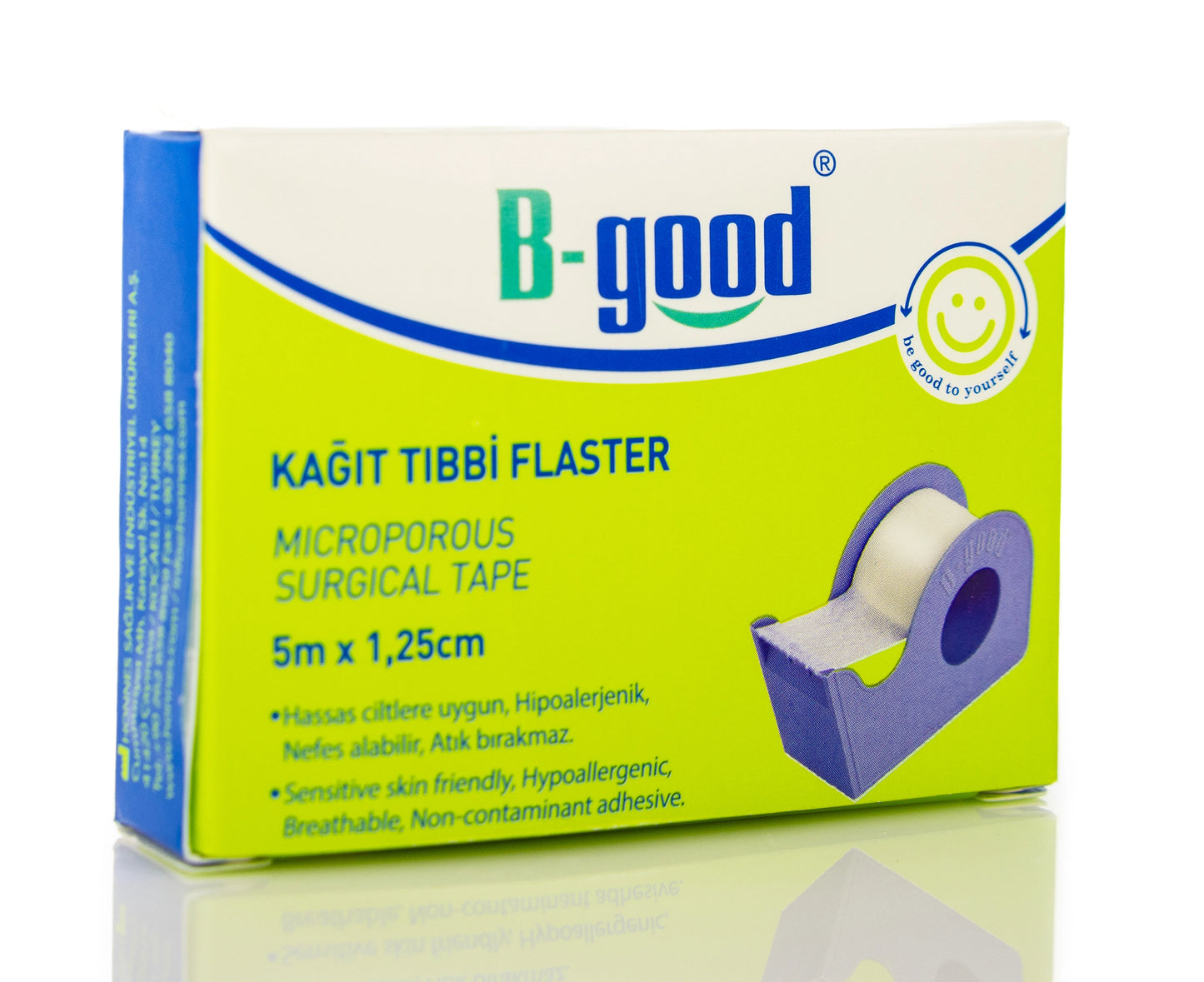 B-Good Microporous Surgical Tape 5Mx1.25Cm