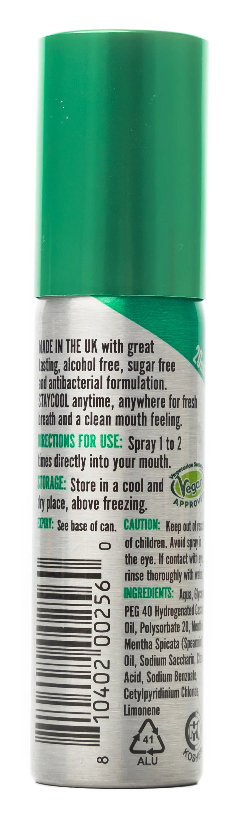 Staycool Breath Freshener Spray Spearmint 20ml