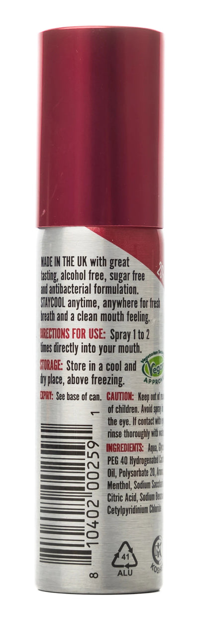 Staycool Breath Freshener Spray Strawberry 20ml
