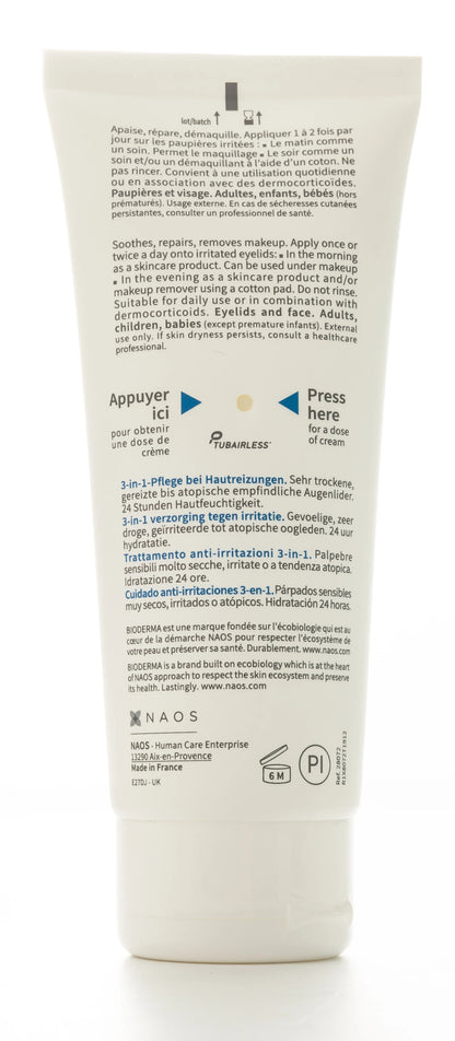 Bioderma Atoderm Intensive Eye 3-in-1 Anti-Irritation Care 100 Ml