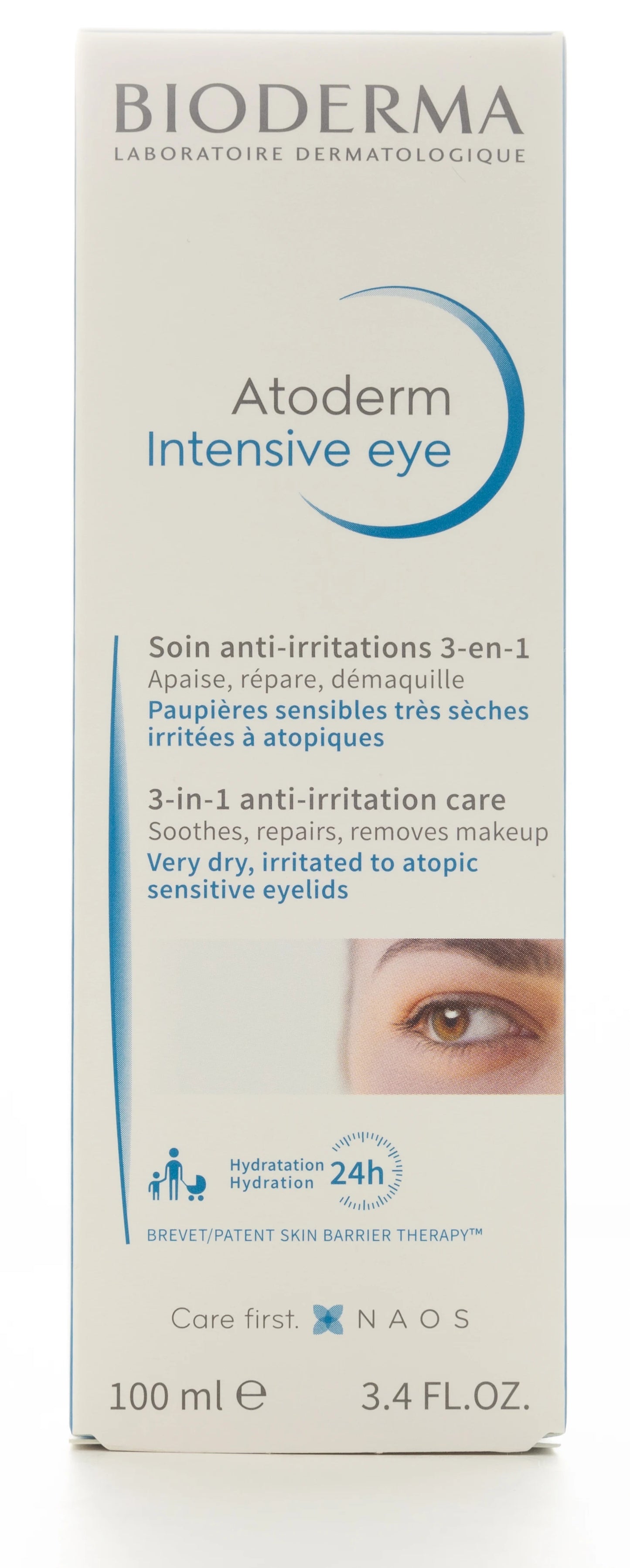Bioderma Atoderm Intensive Eye 3-in-1 Anti-Irritation Care 100 Ml