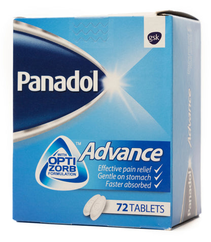 Panadol Advance 72 Tablets
