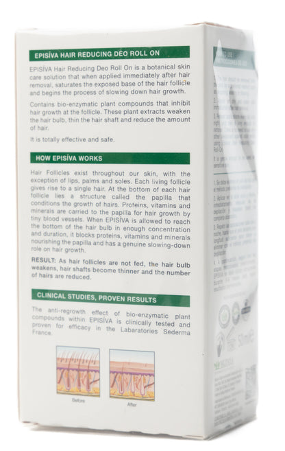 Episiva Stop Hair Growth Deo Roll-On for Women 50 Ml
