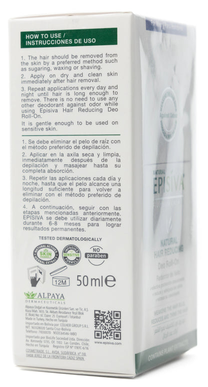 Episiva Stop Hair Growth Deo Roll-On for Men 50 Ml