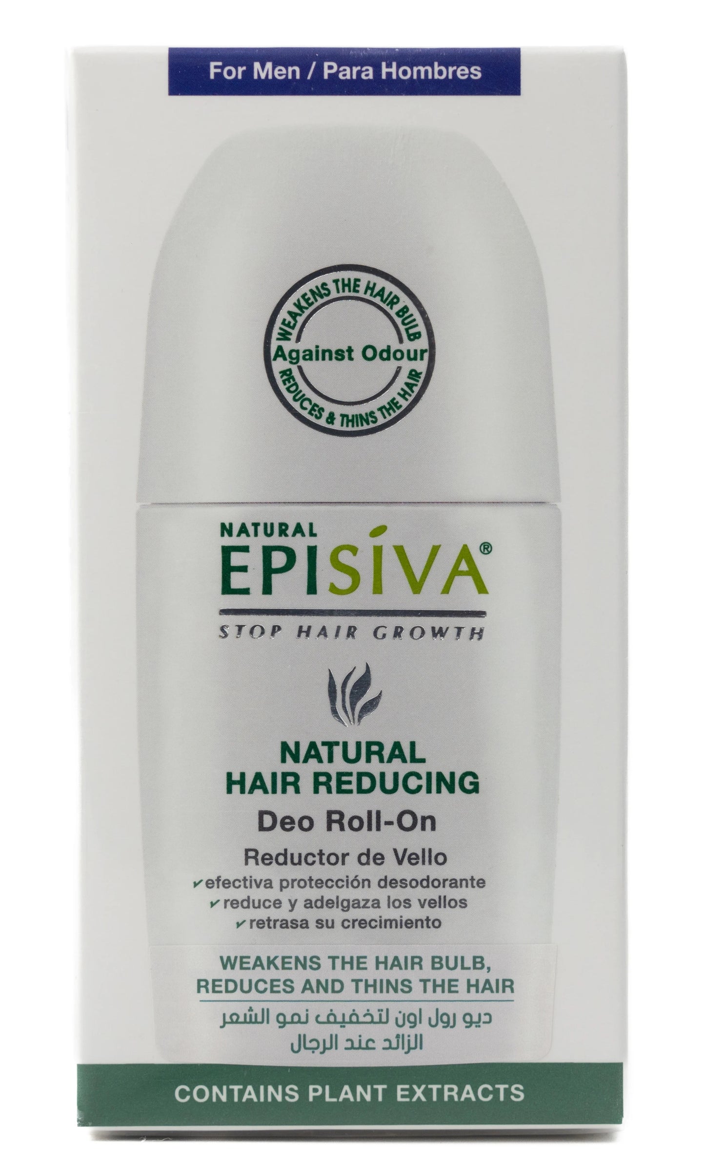 Episiva Stop Hair Growth Deo Roll-On for Men 50 Ml