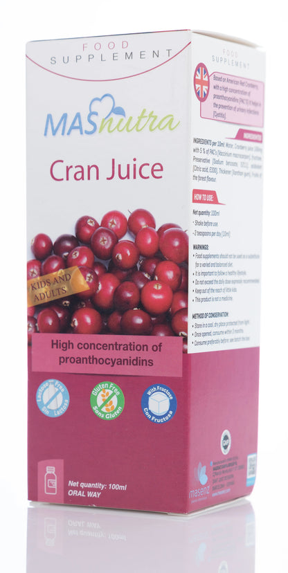 Mas Nutra Cran Juice 100 Ml