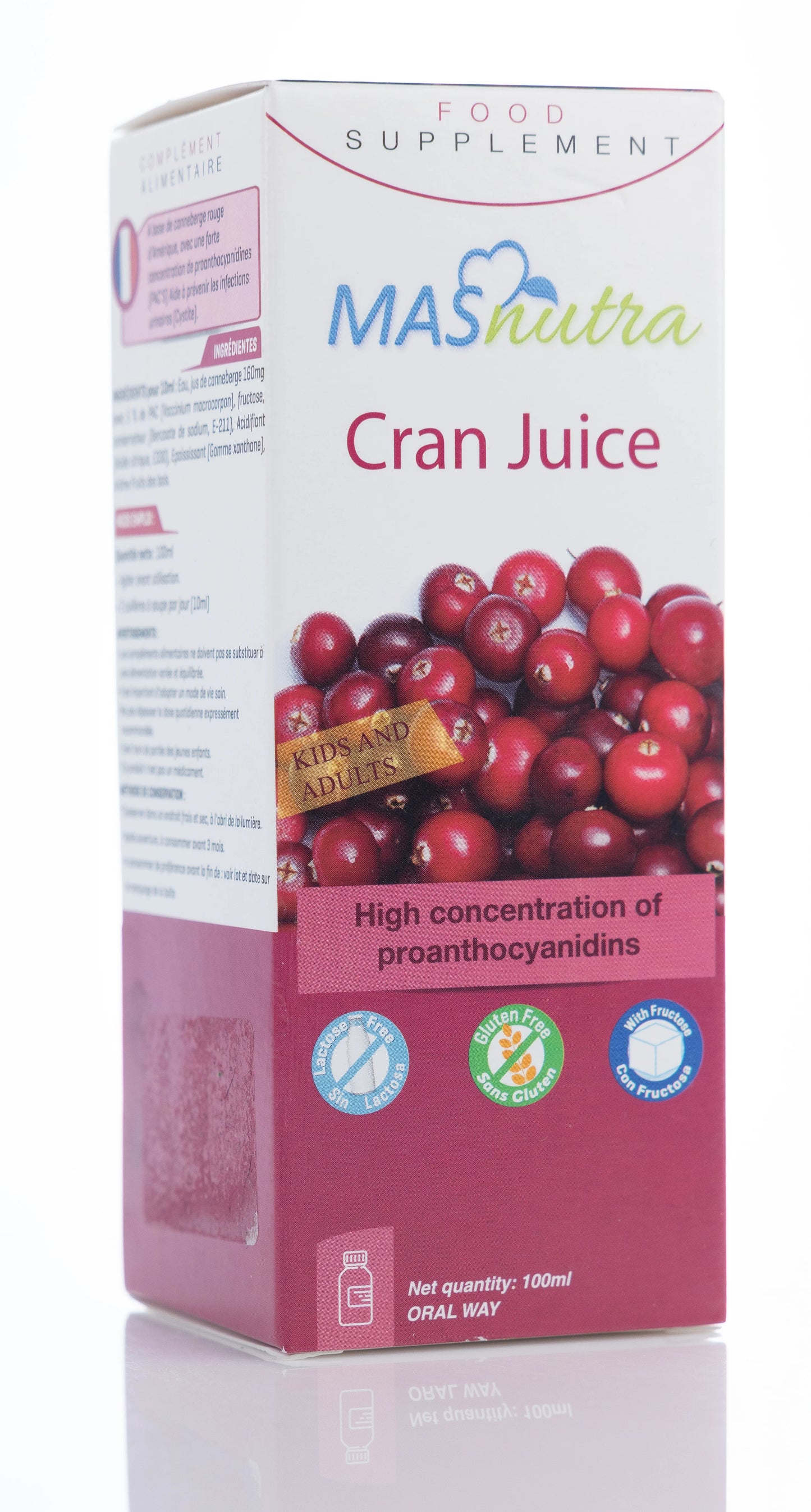 Mas Nutra Cran Juice 100 Ml