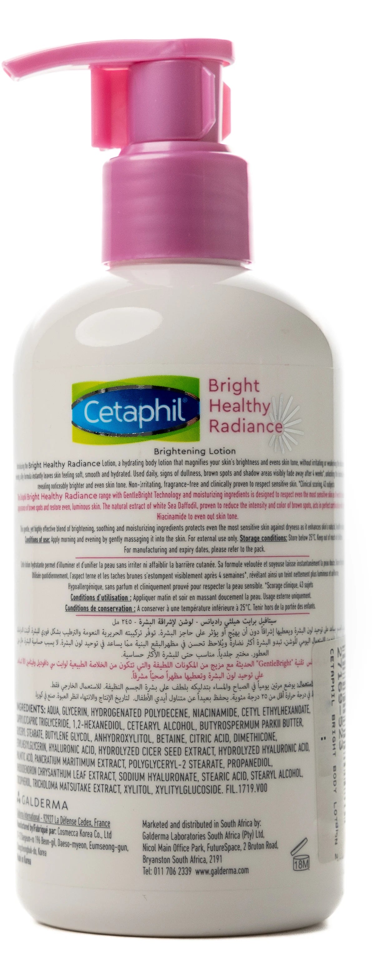 Cetaphil Bright Healthy Radiance Brightening Body Lotion 245 Ml