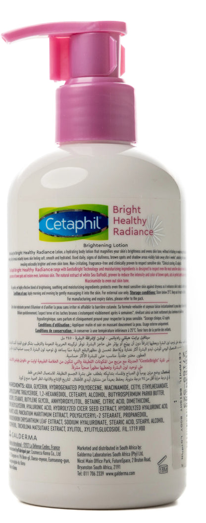 Cetaphil Bright Healthy Radiance Brightening Body Lotion 245 Ml