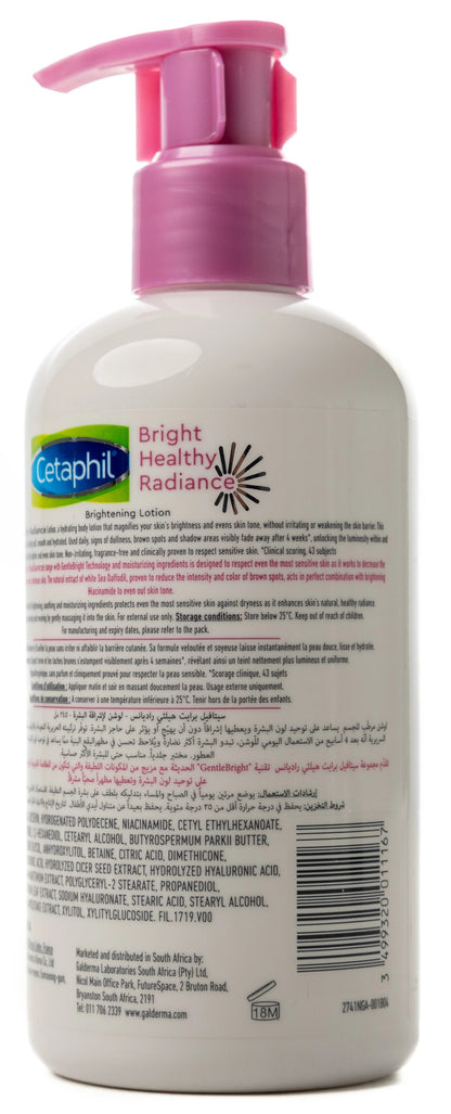 Cetaphil Bright Healthy Radiance Brightening Body Lotion 245 Ml