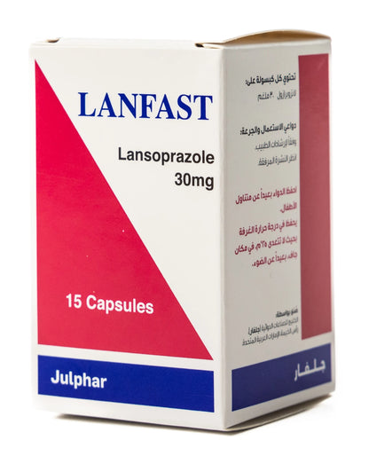 Lanfast 30Mg 15 Capsules