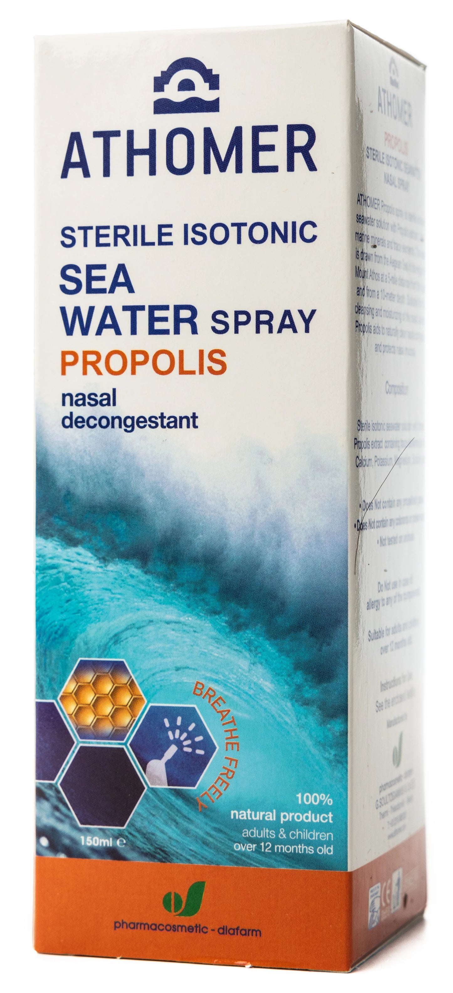 Athomer Propolis Nasal Spray 150 Ml