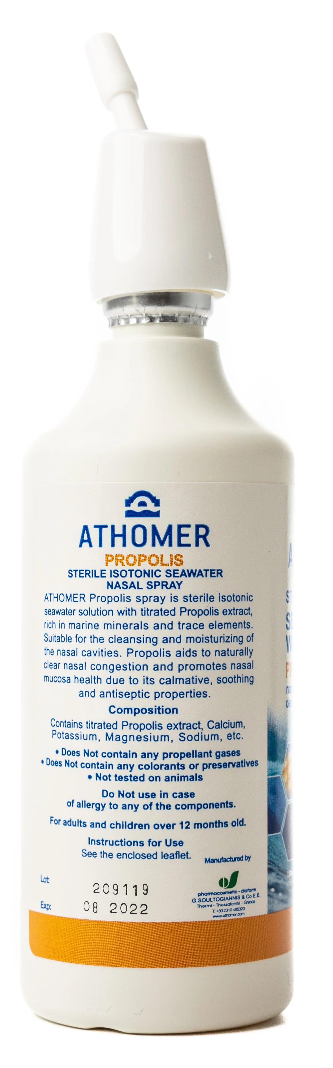 Athomer Propolis Nasal Spray 150 Ml