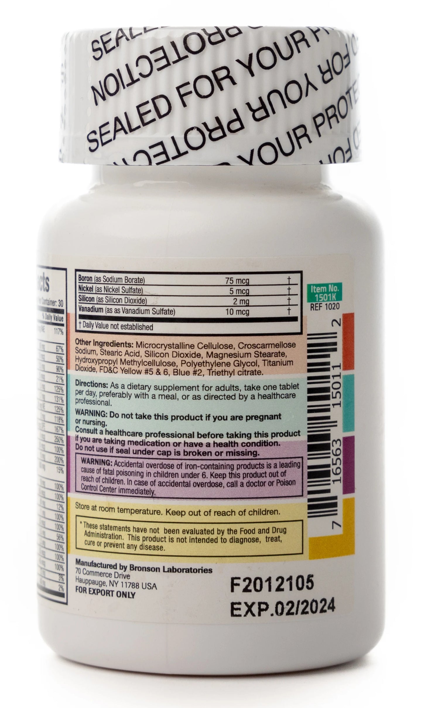 Bronson One Mega Multivitamins & Minerals 30 Tablets