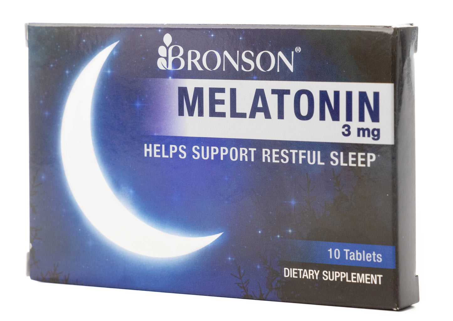 Bronson Melatonin 3 mg 10 Tablets