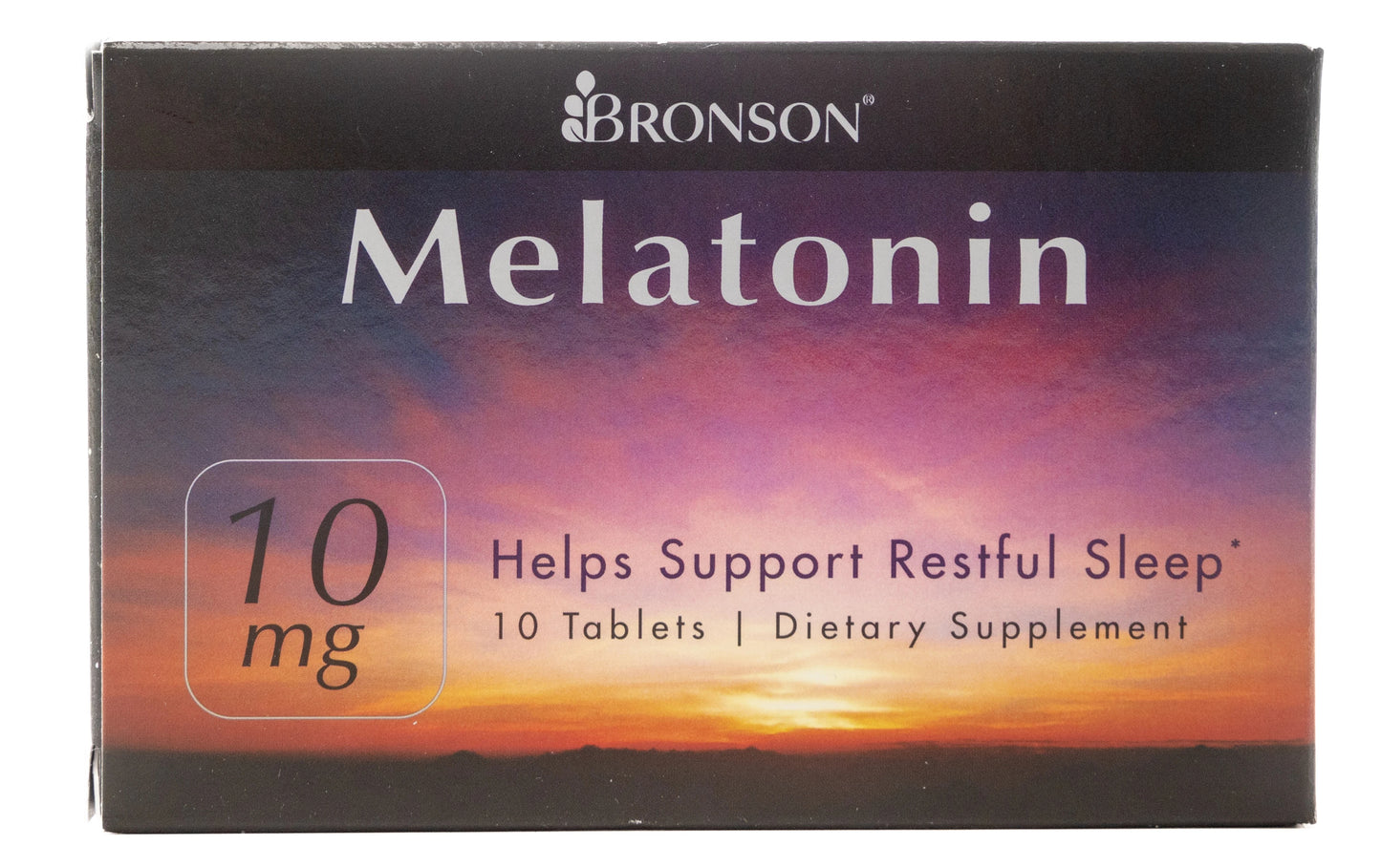 Bronson Melatonin 10 mg 10 Tablets