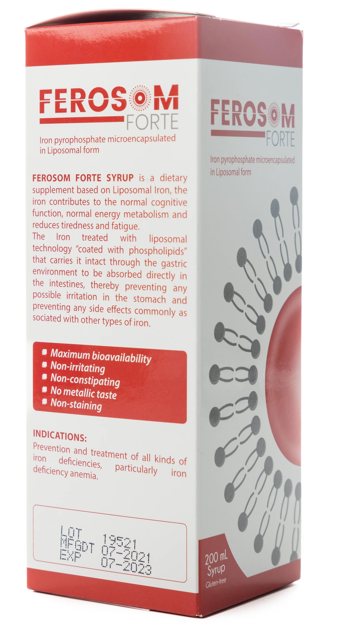 Ferosom Forte Syrup 200 Ml