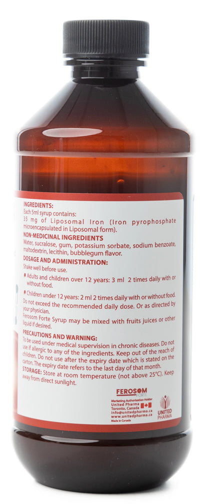 Ferosom Forte Syrup 200 Ml