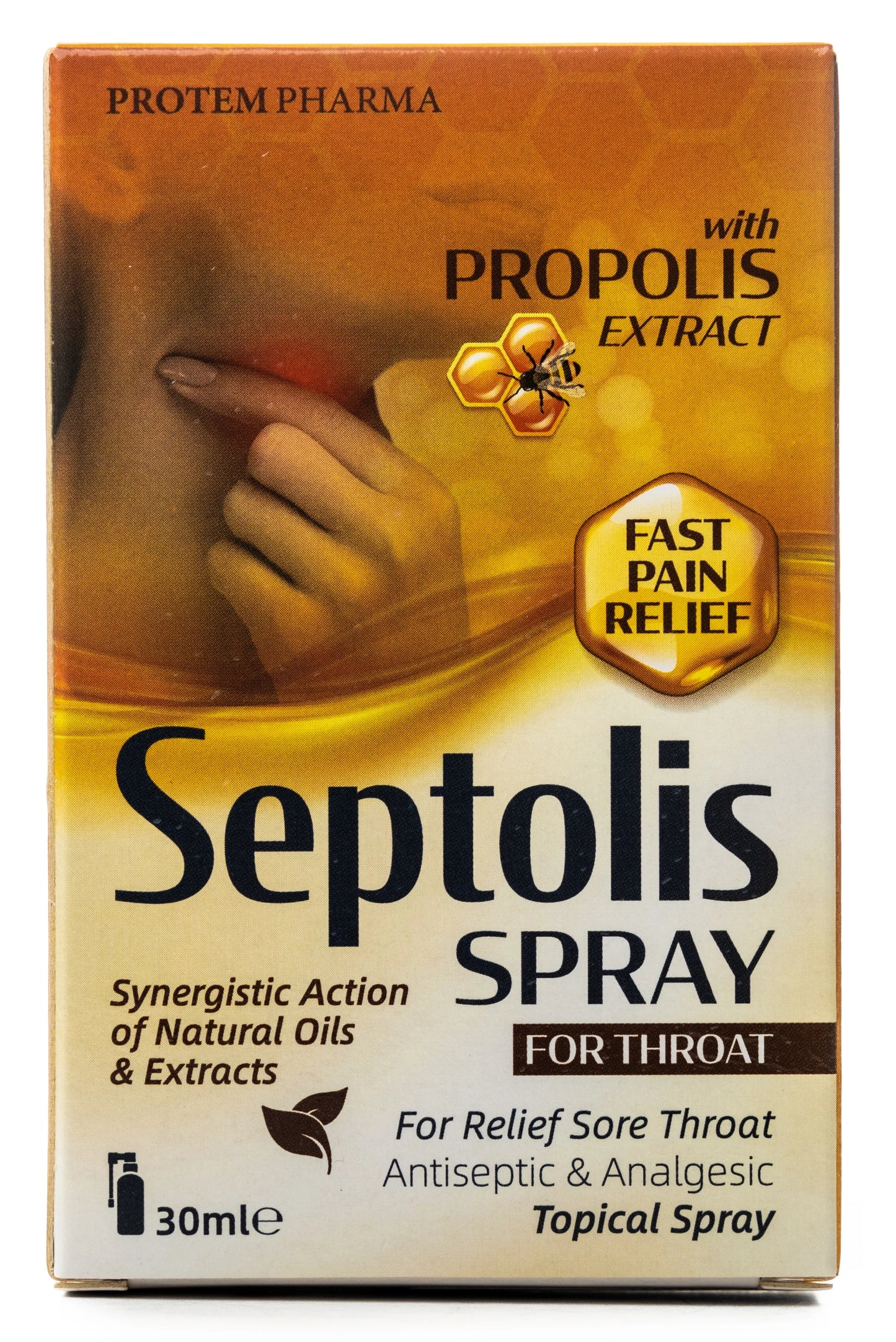 Protem Pharma Septolis Propolis Throat Spray 30ml