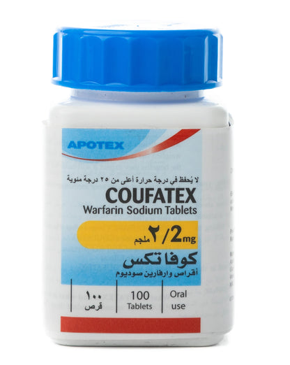 Coufatex 2Mg 100 Tablets