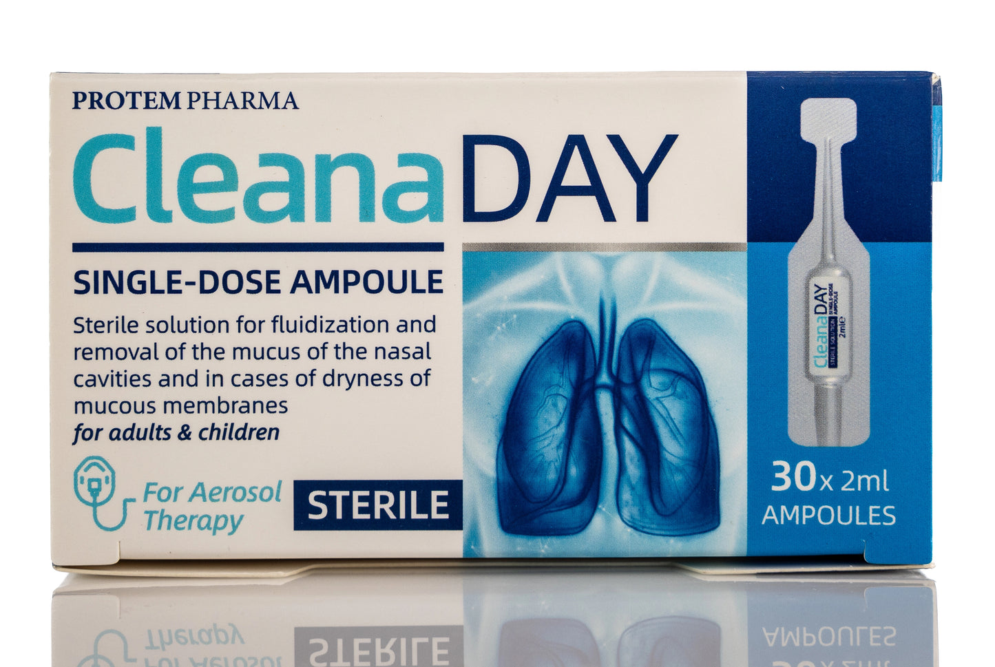 Cleanaday Saline 2Ml X30 Ampoules