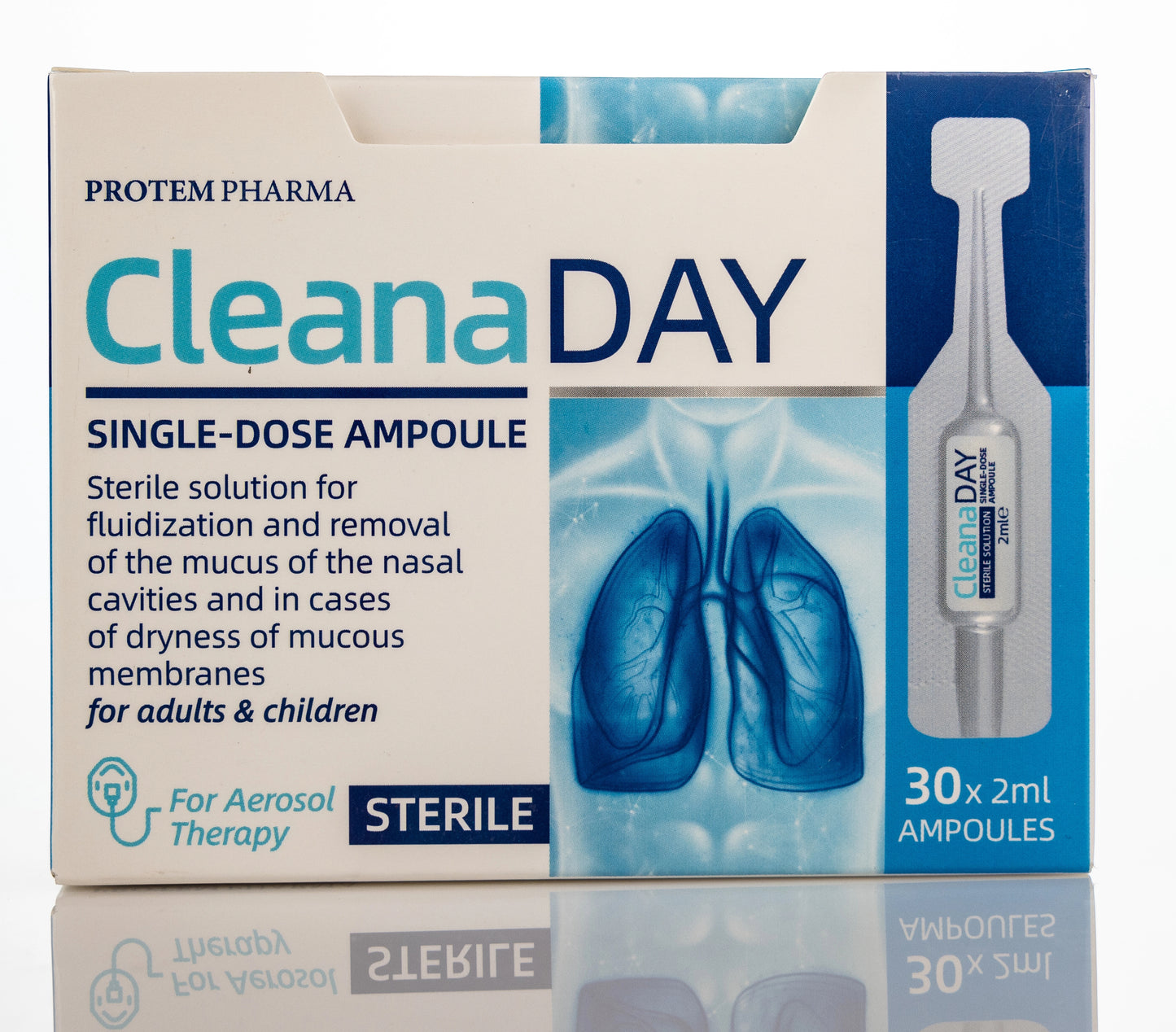 Cleanaday Saline 2Ml X30 Ampoules