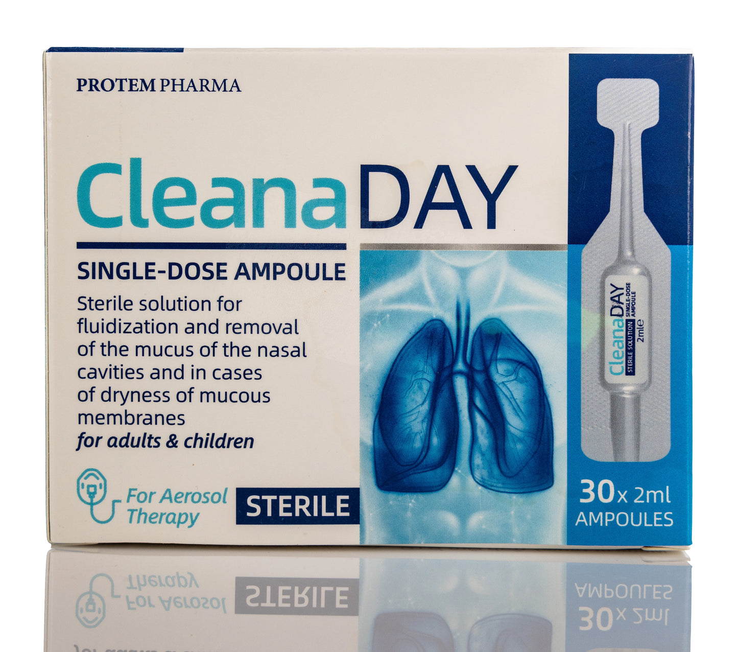 Cleanaday Saline 2Ml X30 Ampoules
