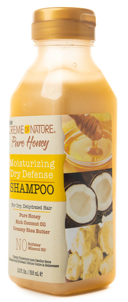 Creme of Nature Pure Honey Moisturizing Dry Defense Shampoo 355 Ml
