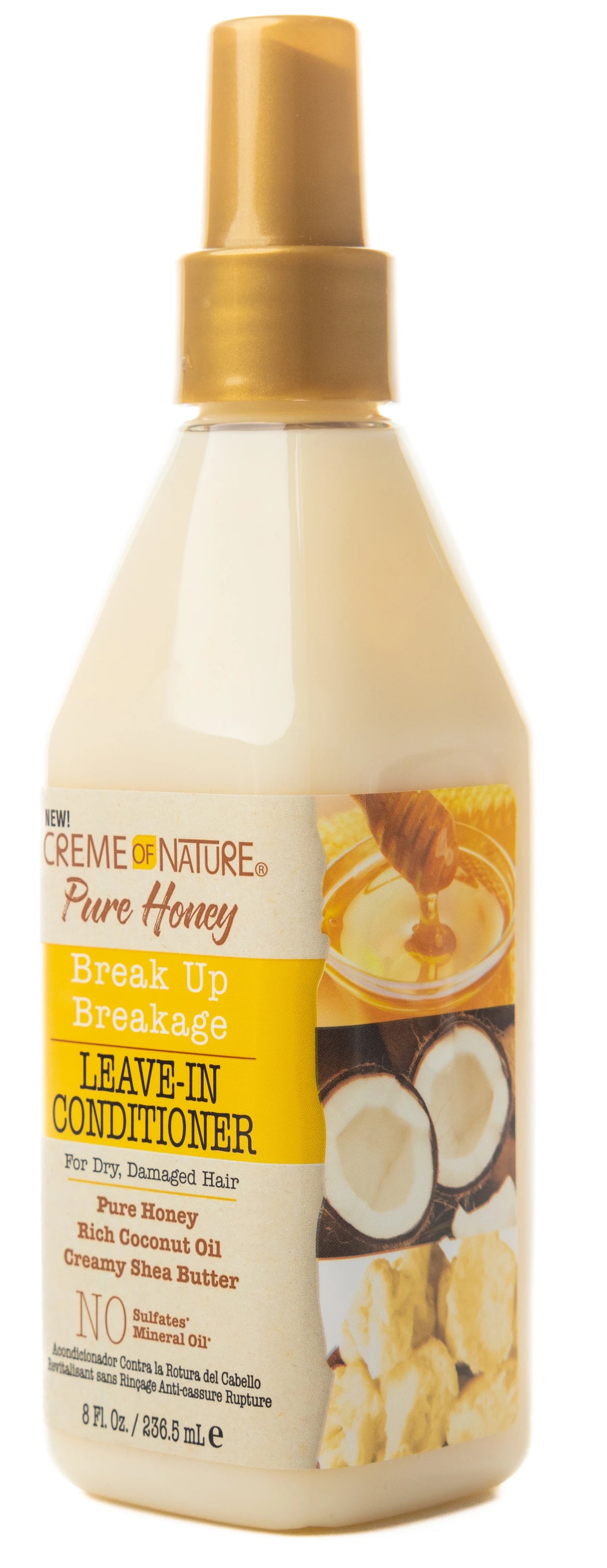 Creme of Nature Pure Honey Break Up Breakage Leave-In Conditioner 236.5 Ml
