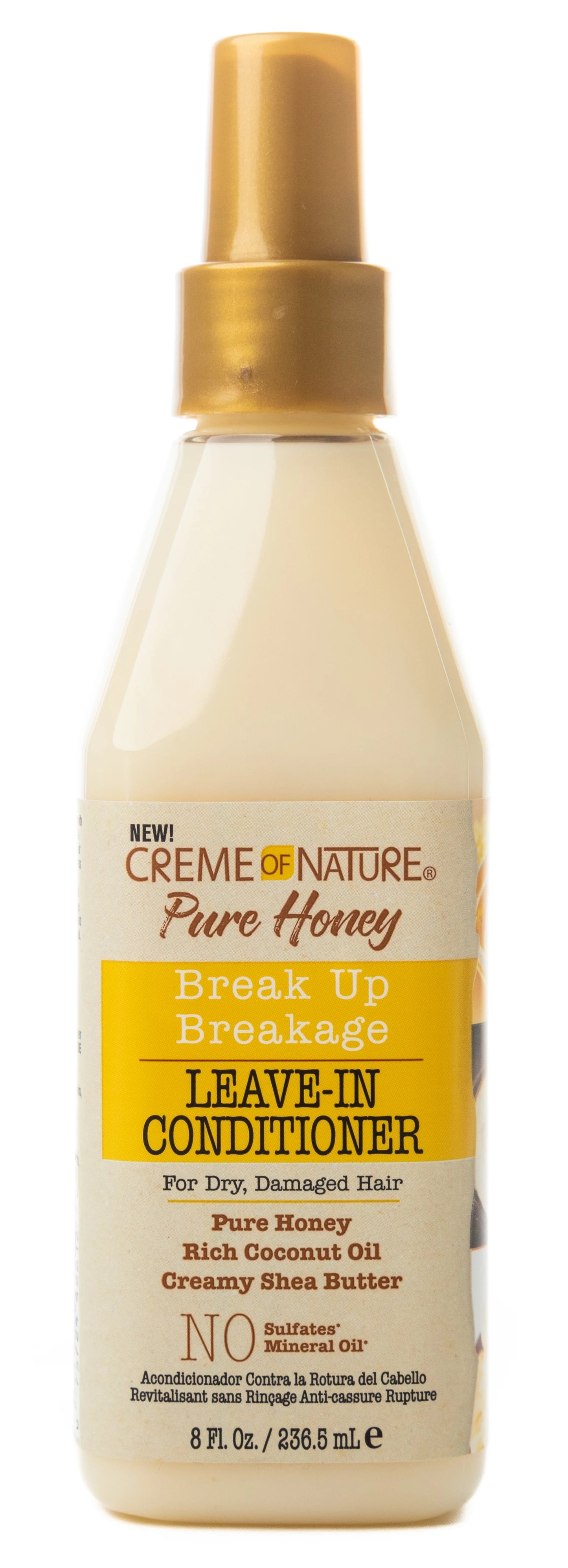 Creme of Nature Pure Honey Break Up Breakage Leave-In Conditioner 236.5 Ml
