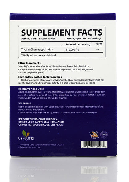 Us-Nutri Qzyme 30 Tablets