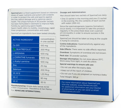 Spermacure Powder 30 Sachets
