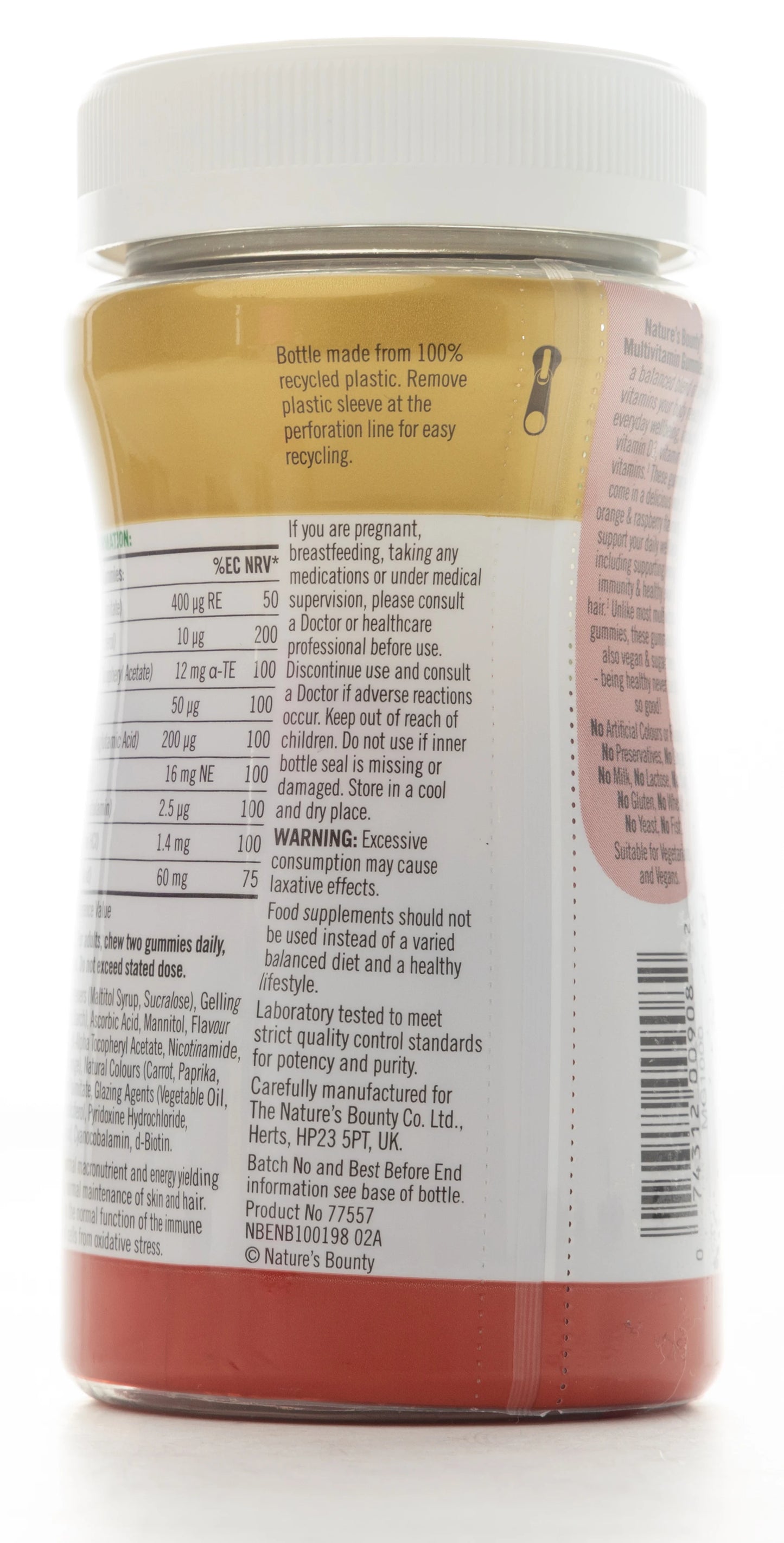 Nature's Bounty  multivitamin 60 Gummies