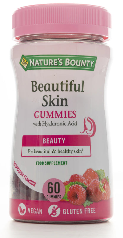 Nature's Bounty Beautiful Skin with Hyaluronic Acid 60 Gummies