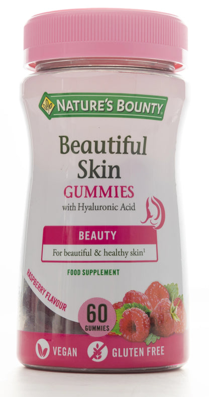 Nature's Bounty Beautiful Skin with Hyaluronic Acid 60 Gummies