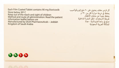 Etoxa 90Mg 30 Tablets