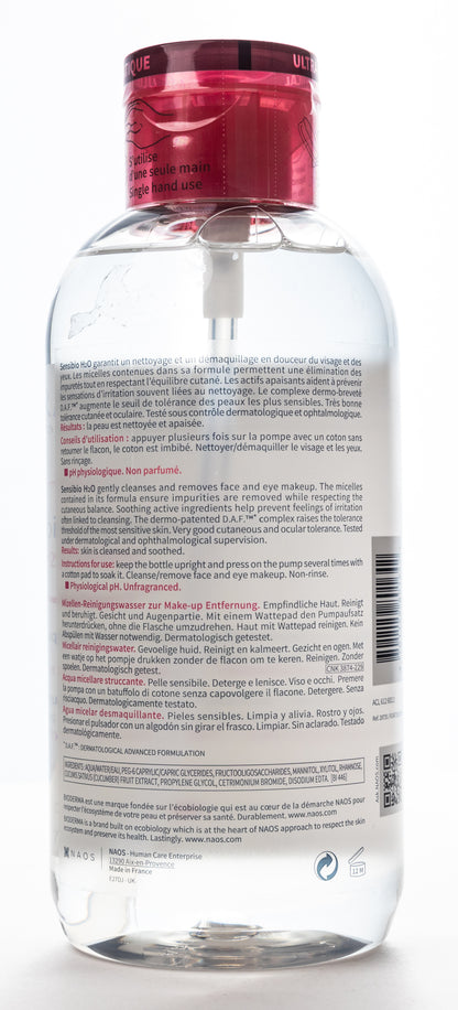 Bioderma Sensibio H2O Micellar Water Pump 850 Ml
