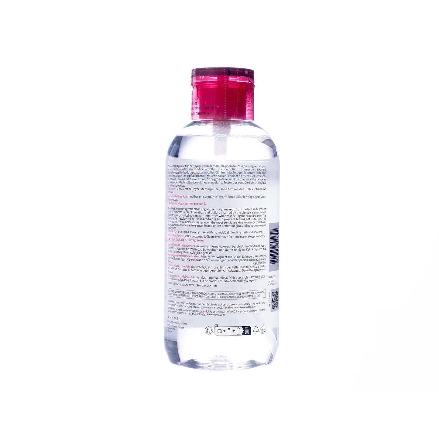 Bioderma Sensibio H2O Micellar Water Pump 850 Ml