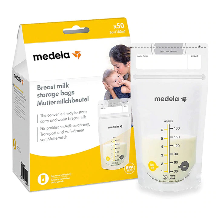 Medela Breast Milk Storage Bags 50 Pieces